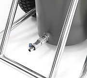 Штуцер для подключения воды к гидравлической станции Husqvarna PP 455 E