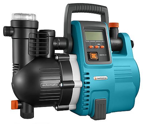 Напорный автоматический насос Gardena 5000/5E LCD Comfort