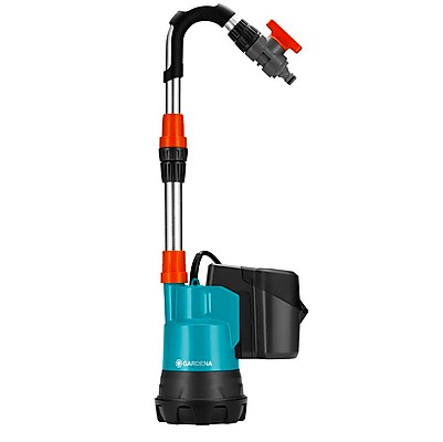 Аккумуляторный насос для резервуаров с дождевой водой Gardena 2000/2 Li-18 Аккумуляторный насос для резервуаров с дождевой водой Gardena 2000/2 Li-18