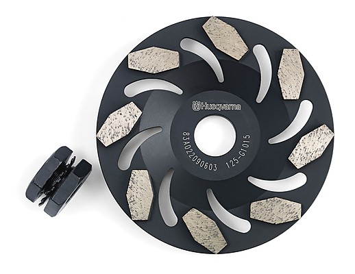 Алмазная чашка для УШМ 125х22,2/М14 Husqvarna G1015/G1045