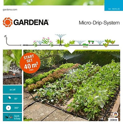 Комплект микрокапельного полива для грядок до 40м2 Gardena